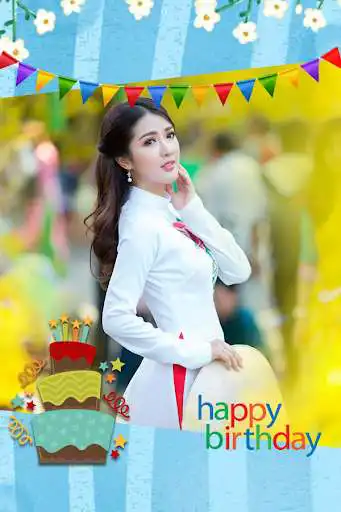 Play Happy Birthday Card Maker  and enjoy Happy Birthday Card Maker with UptoPlay