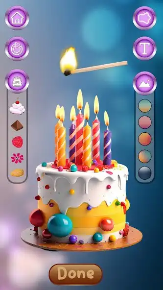 Play Happy Birthday DIY Cake Maker  and enjoy Happy Birthday DIY Cake Maker with UptoPlay