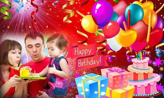 Play Happy Birthday Frame