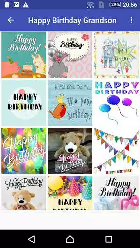 Play APK Happy Birthday Grandson  and enjoy Happy Birthday Grandson with UptoPlay com.appshappyforyou.HappyBirthdayGrandson