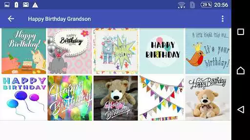 Play APK Happy Birthday Grandson  and enjoy Happy Birthday Grandson with UptoPlay com.appshappyforyou.HappyBirthdayGrandson