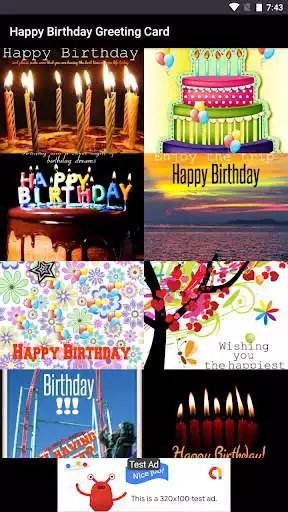 Play Happy Birthday Greeting Card  and enjoy Happy Birthday Greeting Card with UptoPlay