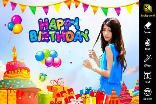 Play Happy Birthday Photo Editor  and enjoy Happy Birthday Photo Editor with UptoPlay
