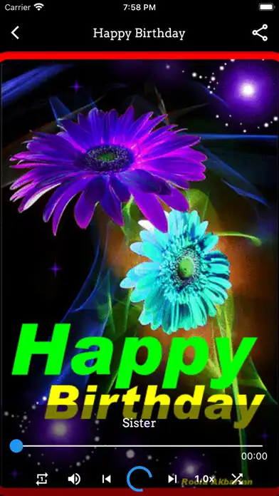 Play Happy Birthday songs  wishes as an online game Happy Birthday songs  wishes with UptoPlay