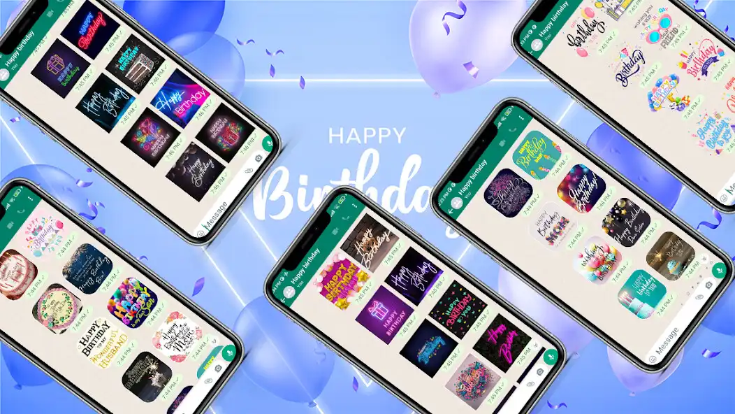 Play happy birthday stickers 2023  and enjoy happy birthday stickers 2023 with UptoPlay