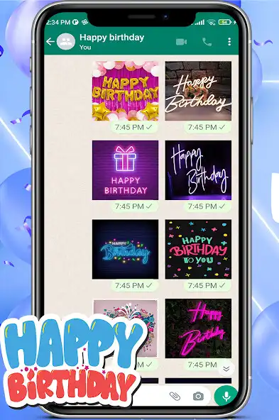 Play happy birthday stickers 2023 as an online game happy birthday stickers 2023 with UptoPlay