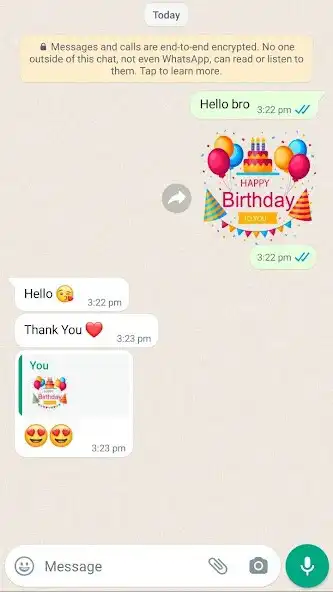 Play Happy Birthday Stickers For WA  and enjoy Happy Birthday Stickers For WA with UptoPlay