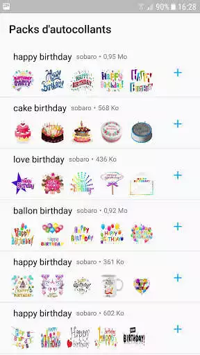 Play Happy Birthday Stickers for WhatsApp WAStickerApps  and enjoy Happy Birthday Stickers for WhatsApp WAStickerApps with UptoPlay