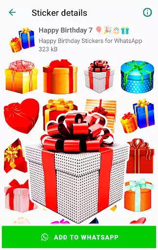 Play Happy Birthday Stickers  and enjoy Happy Birthday Stickers with UptoPlay