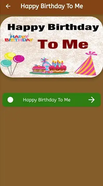 Play Happy Birthday To Me : Myself as an online game Happy Birthday To Me : Myself with UptoPlay