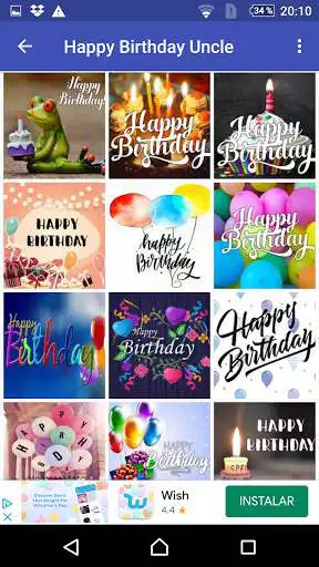 Play APK Happy Birthday Uncle  and enjoy Happy Birthday Uncle with UptoPlay com.AppsHappyForYou.HappyBirthdayUncle