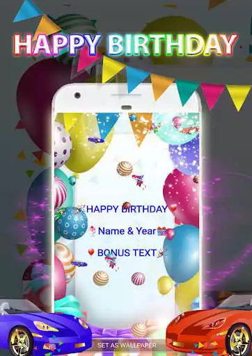 Play happy birthday wallpaper  and enjoy happy birthday wallpaper with UptoPlay