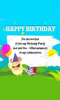 Play Happy birthday wishing cards
