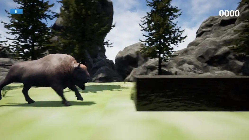 Play Happy Bison Bull Simulator as an online game Happy Bison Bull Simulator with UptoPlay