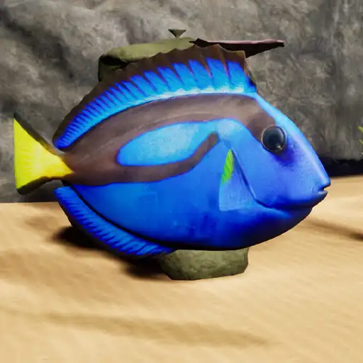 Play Happy Blue Tang Simulator APK