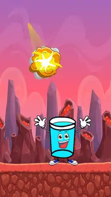 Play Happy Bouncing Glass-keep the glass happy Play Happy Bouncing Glass-keep the glass happy