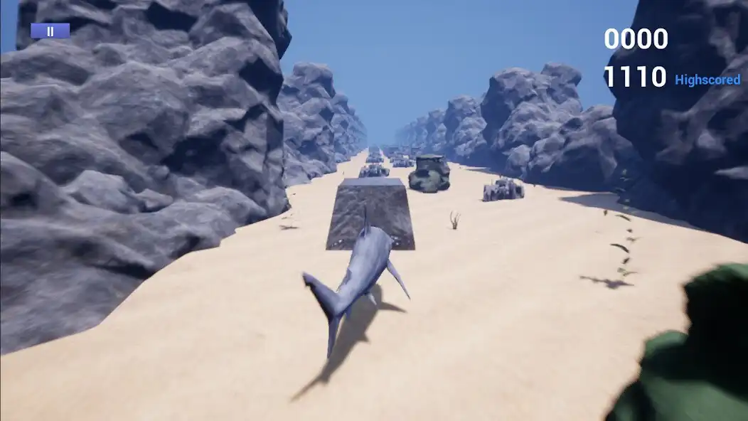 Play Happy Bull Shark Simulator as an online game Happy Bull Shark Simulator with UptoPlay