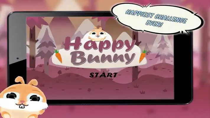 Play Happy Bunny: Pocket Jump Saga