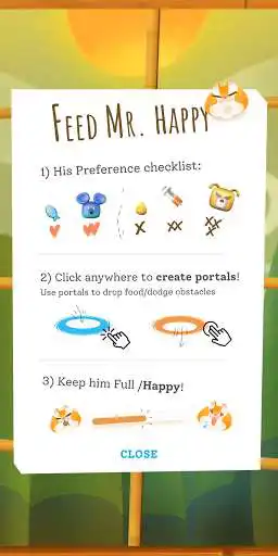 Play Happy Cat: a mini portal game as an online game Happy Cat: a mini portal game with UptoPlay