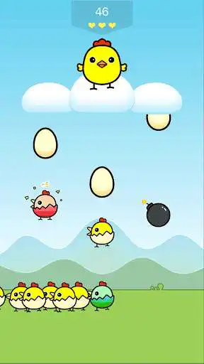 Play Happy Chicken - Save Eggs  and enjoy Happy Chicken - Save Eggs with UptoPlay
