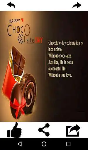 Play Happy Chocolate Day Greetings as an online game online Happy Chocolate Day Greetings with UptoPlay com.mobincube.happy_chocolate_day_sms.sc_31JFYS Play Happy Chocolate Day Greetings as an online game Happy Chocolate Day Greetings with UptoPlay