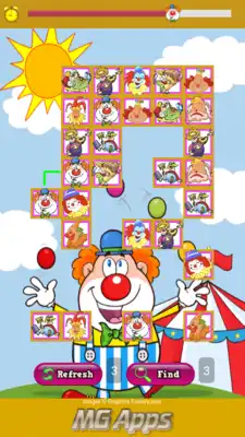 Play Happy Clowns Match