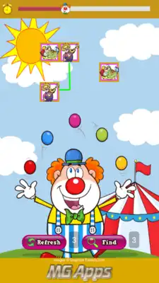 Play Happy Clowns Match