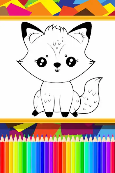 Play Happy Coloring Book Animals as an online game Happy Coloring Book Animals with UptoPlay