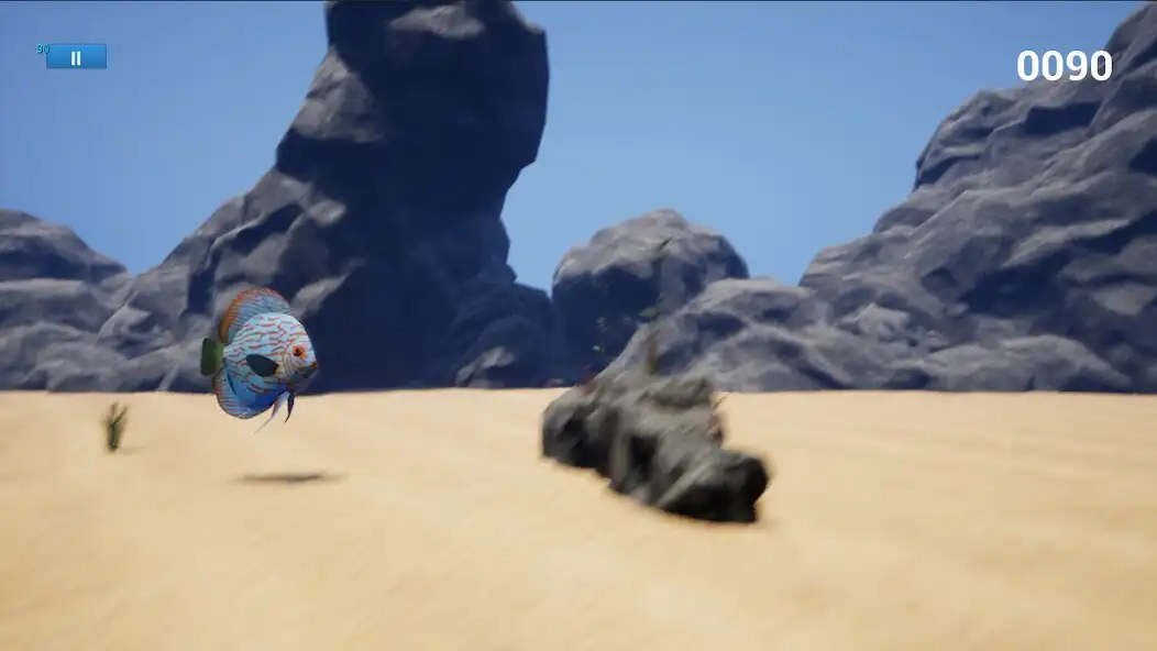Play Happy Discus Fish Simulator as an online game Happy Discus Fish Simulator with UptoPlay
