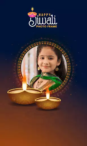Play Happy Diwali photo frame  and enjoy Happy Diwali photo frame with UptoPlay