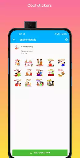 Play Happy diwali stickers for whatsapp  and enjoy Happy diwali stickers for whatsapp with UptoPlay
