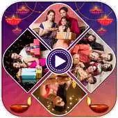 Free play online Happy Diwali Video Maker 2019 APK