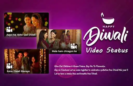 Play Happy Diwali Video Status  and enjoy Happy Diwali Video Status with UptoPlay
