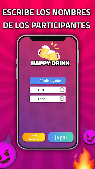 Play ¡HAPPY DRINK! Juego para beber as an online game ¡HAPPY DRINK! Juego para beber with UptoPlay