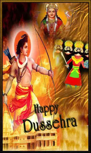 Play Happy Dussehra Greetings, Photo Frames