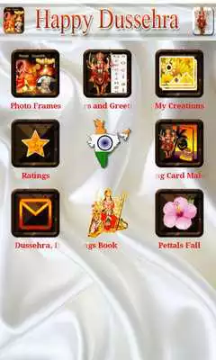 Play Happy Dussehra Greetings, Photo Frames