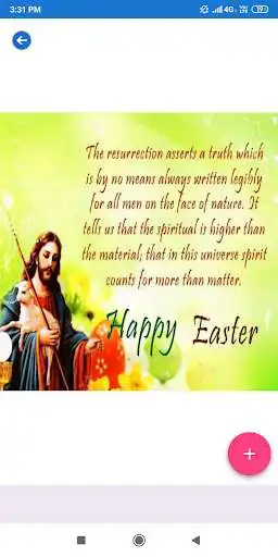 Play Happy Easter: Greetings, Photo Frames, GIF Quote as an online game Happy Easter: Greetings, Photo Frames, GIF Quote with UptoPlay