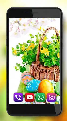 Play happy easter live wallpaper