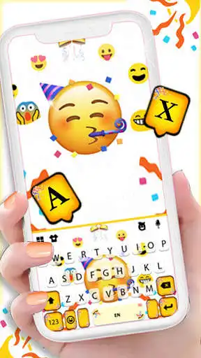 Play Happy Emoji Day Keyboard Theme  and enjoy Happy Emoji Day Keyboard Theme with UptoPlay
