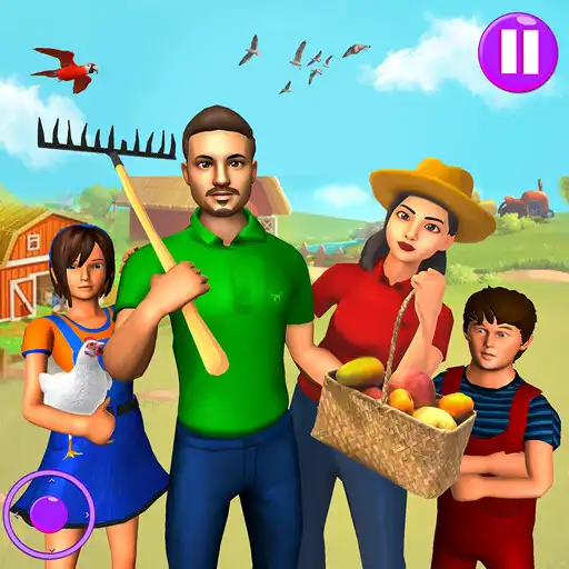 Play Happy Family Farm : Mom  Dad APK
