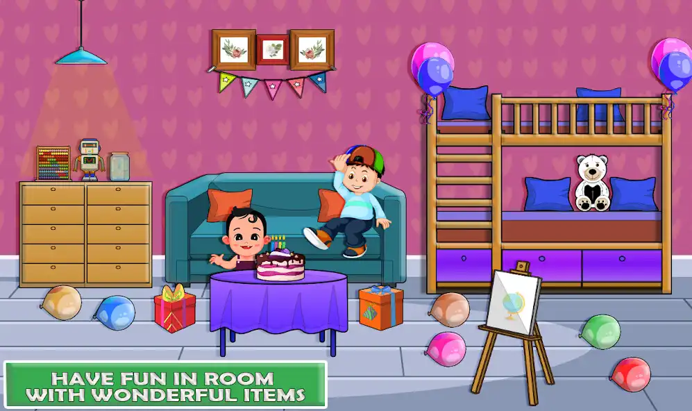 Play Happy Family Millionaire House  and enjoy Happy Family Millionaire House with UptoPlay