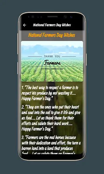 Play Happy Farmers Day Wishes as an online game Happy Farmers Day Wishes with UptoPlay