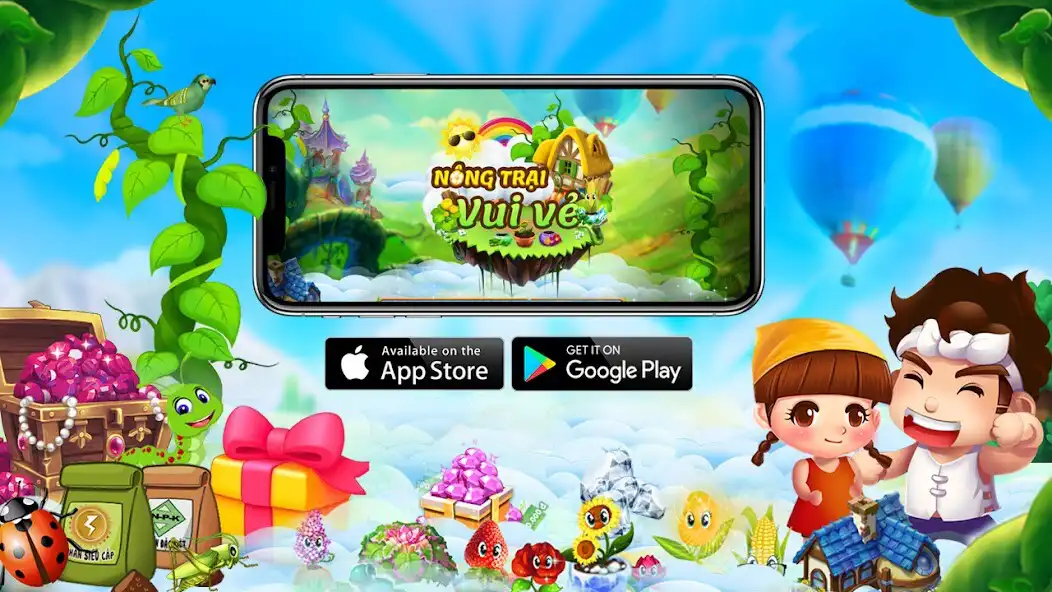 Play Happy Farm – Nông trại vui vẻ  and enjoy Happy Farm – Nông trại vui vẻ with UptoPlay