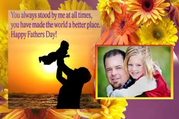 Play Happy fathers day frame