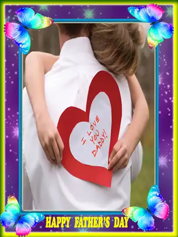 Play Happy Fathers Day Photo Frame  and enjoy Happy Fathers Day Photo Frame with UptoPlay