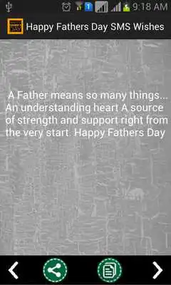 Play Happy Fathers Day SMS Wishes Play Happy Fathers Day SMS Wishes