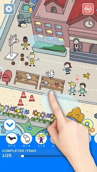 Play Happy Find : Hidden Objects as an online game Happy Find : Hidden Objects with UptoPlay