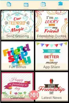 Play Happy Friendship Greeting Card