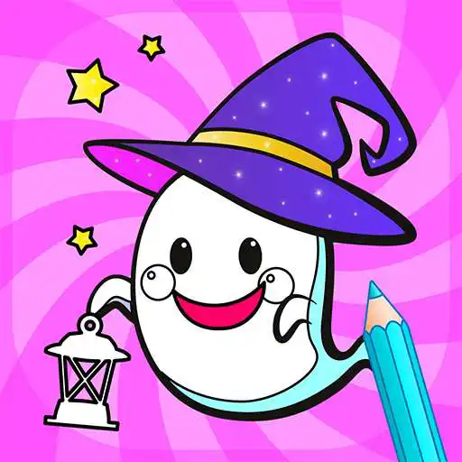 Play Happy Ghost - Halloween Coloring Book APK