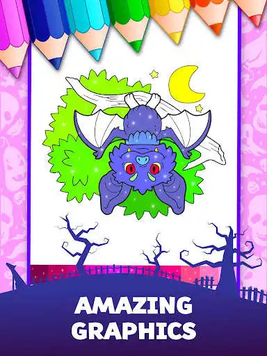Play Happy Ghost - Halloween Coloring Book  and enjoy Happy Ghost - Halloween Coloring Book with UptoPlay